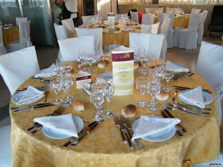 Sala interna presso il ristorante di matrimoni Ristorante il Faraone