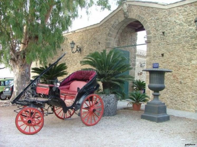 Carrozza per gli sposi