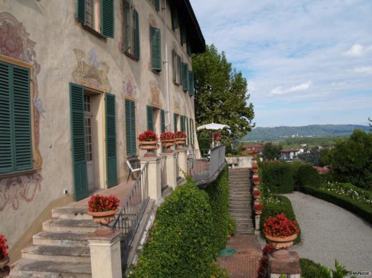 Ingresso al castello per il matrimonio