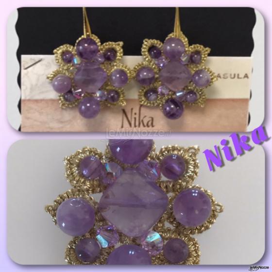 Nika Jewels - Fiore ametista