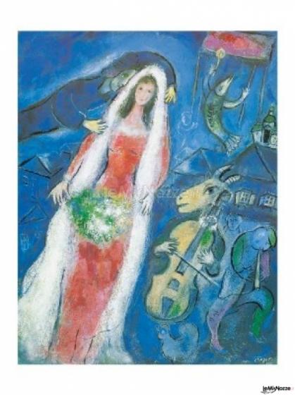 La Mariée di Marc Chagall