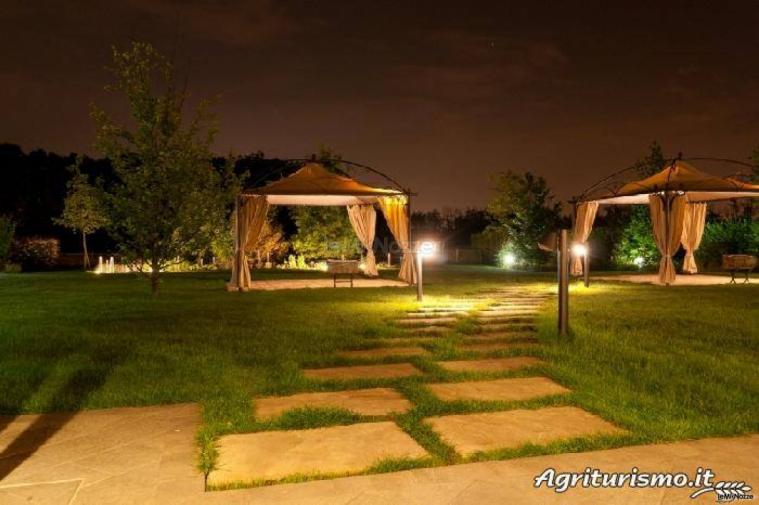 Giardino in notturno