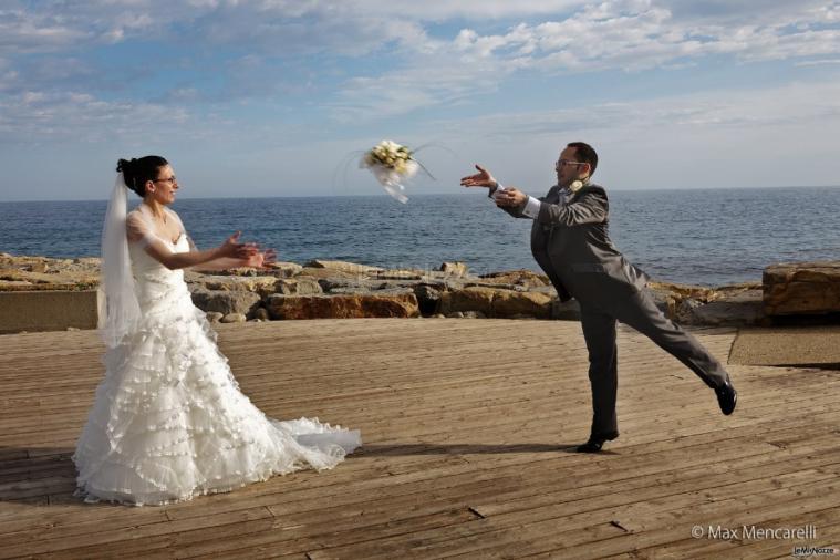 Max Mencarelli fotografo - Lancio del bouquet