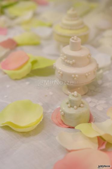 Mini cake decorate da usare come segnaposto