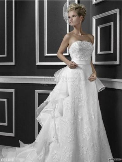 Atelier Sogno di Primavera - Abito da sposa con volant sulla gonna