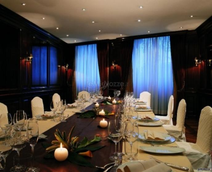 Sala privè per il ricevimento di matrimonio