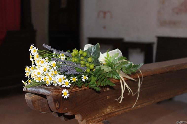 Bouquet fascio banco - Fioreria il Pensiero