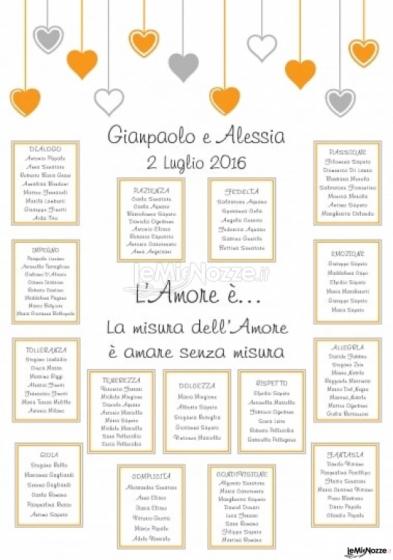 Copisteria Laser - Tableau mariage per ogni gusto!