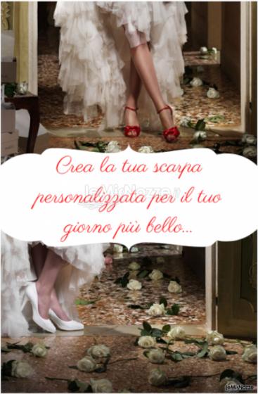 Punta Tacco Calzature - Scarpe sposa personalizzate