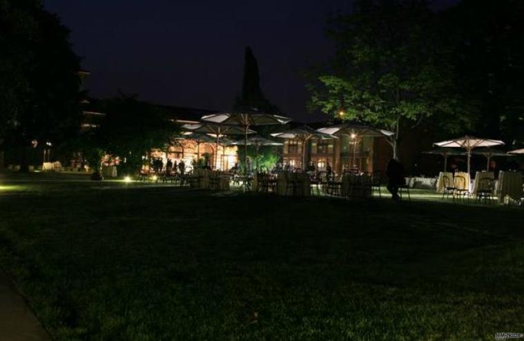 Ricevimento di matrimonio serale a Villa Alessandri