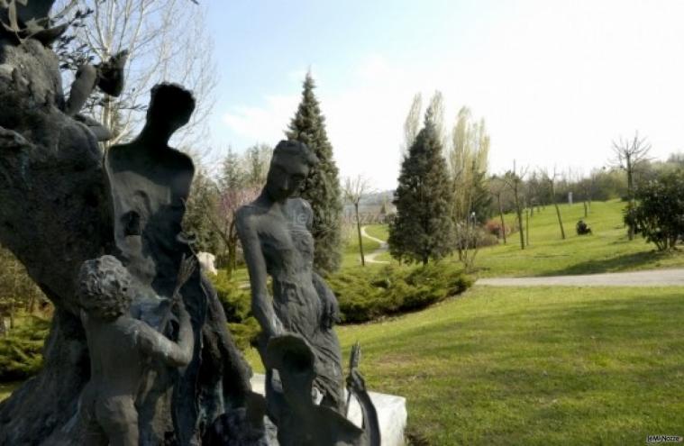 Museo d\'arte moderna e parco sculture a Zola Predosa (Bologna)