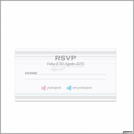 Wedding Way -  RSVP: conferma della partecipazione al tuo matrimonio