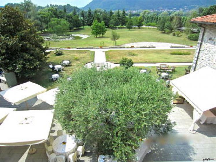 Villa Casa Forte di Bisone - Vista dall'alto della villa