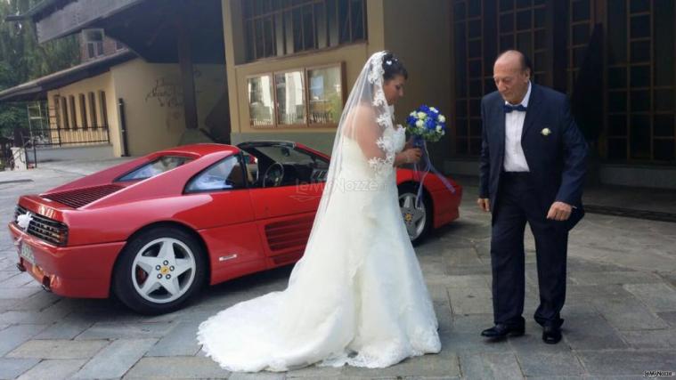 L'autista accompagna la sposa