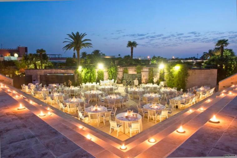 Grand Hotel Masseria Santa Lucia - La coreografia notturna