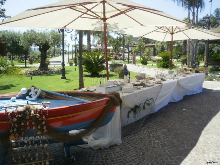 Buffet a bordo piscina a Napoli