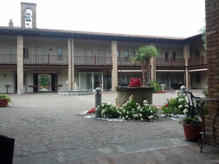 Cortile esterno di Antica Dimora di Franciacorta