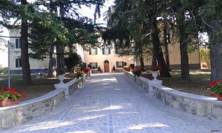 Villa Fabio - Il viale di ingresso