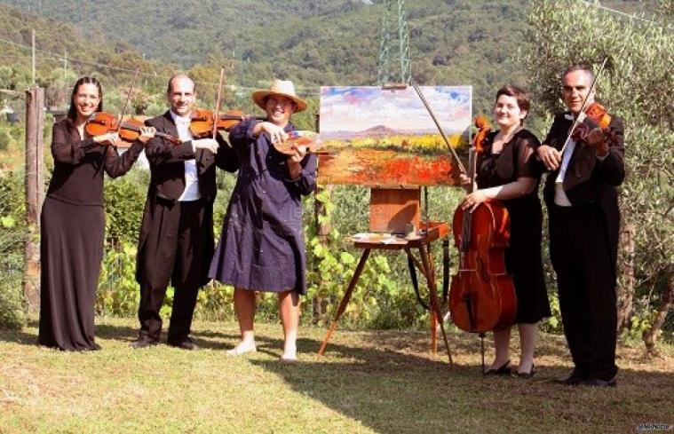 Progetto "Note e Colori" - Quartetto d'Archi e Pittore