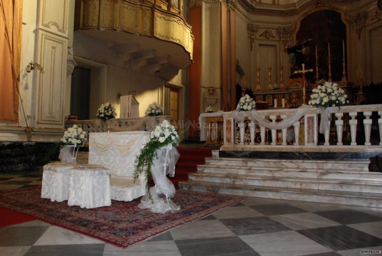 Decorazione floreale matrimonio - Rose e Fiori