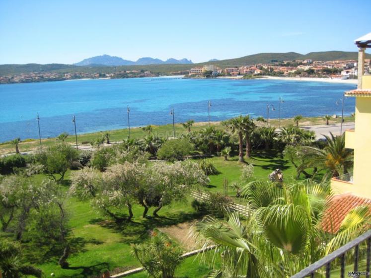 vista panoramica sulla Costa Smeralda