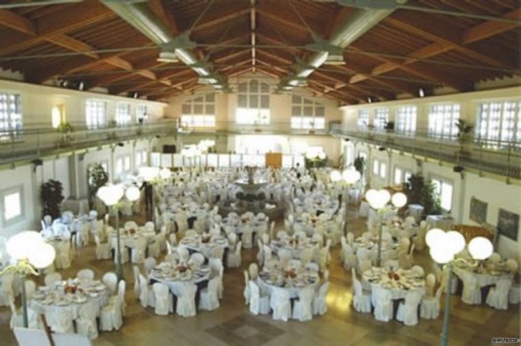 Sala per il ricevimento di matrimonio