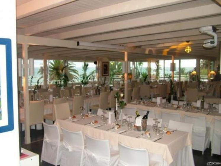 Sala interna per il ricevimento di matrimonio -  Attico sul Mare