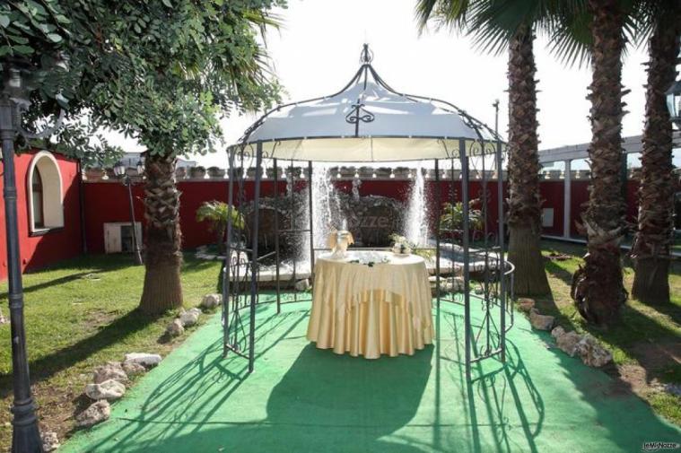 Gazebo per il matrimonio