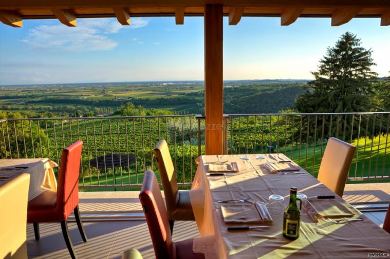 Vista panoramica da Ristorante Picoverde