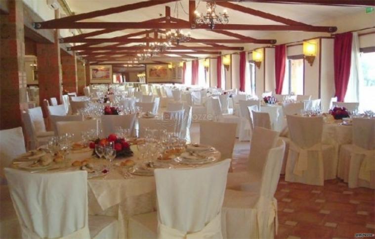 Sala per il ricevimento di matrimonio