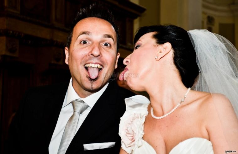 Fotografi di Matrimoni - Gli sposi si divertono