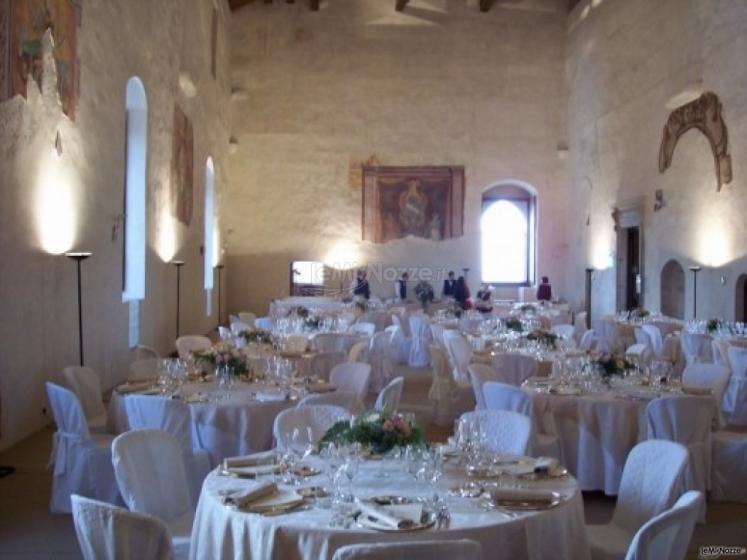 Sala per il ricevimento di matrimonio