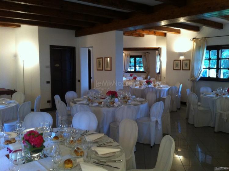 Sala interna per il ricevimento di matrimonio - Villa Repui