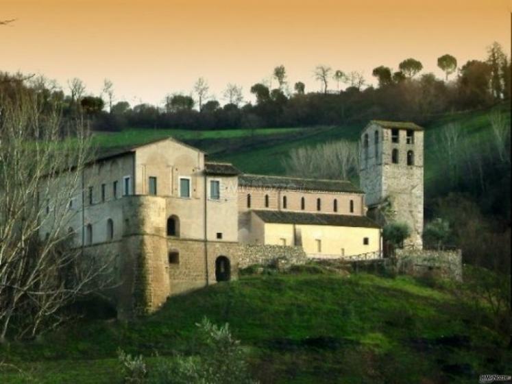 Abbazia di Sant'Andrea in Flumine per il matrimonio a Ponzano Romano (Roma)