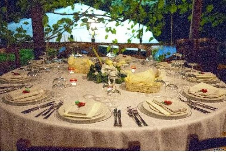 Mise en place per il matrimonio