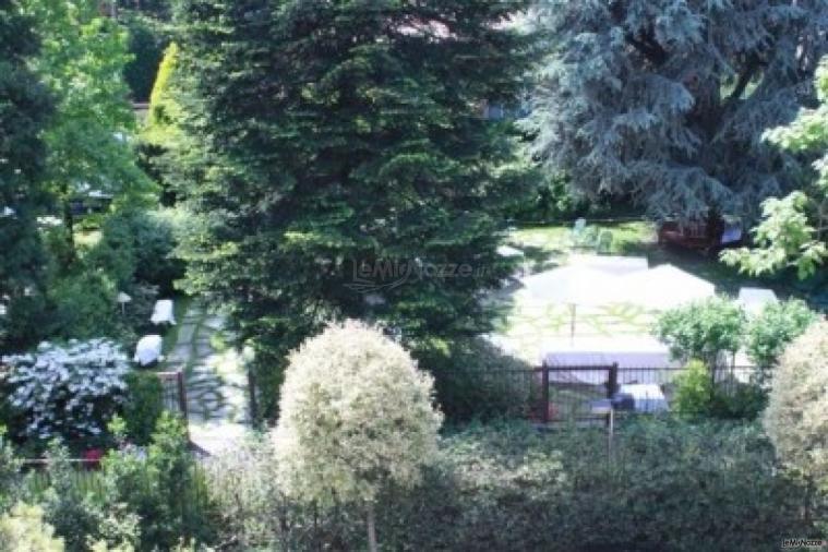 Giardino della location di nozze