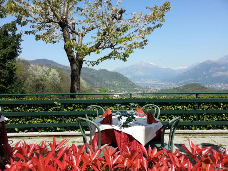 vista panoramica sul lago di Lecco