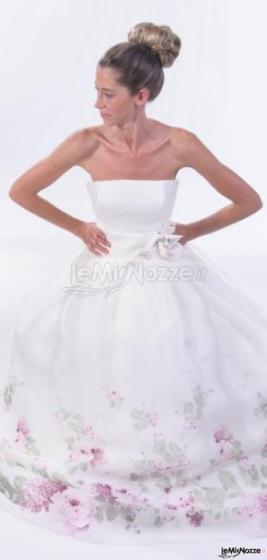 Abito da sposa con ricami in fiori - Le Spose di Carol