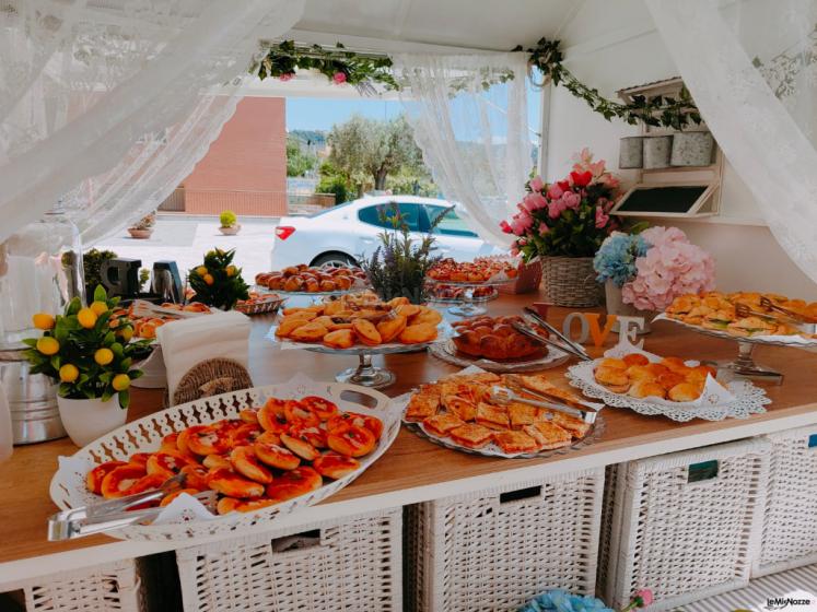 Francesca e Nevia wedding planner - Buffet su apecar