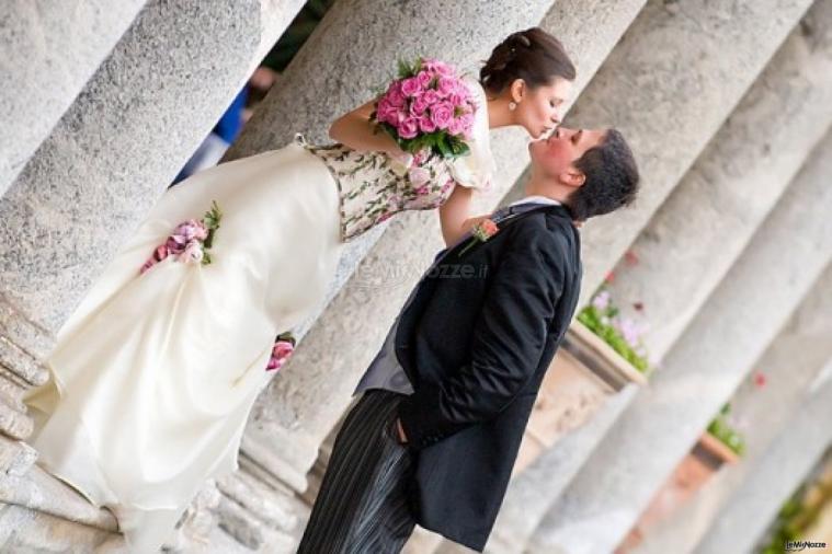 Foto degli sposi dopo il matrimonio