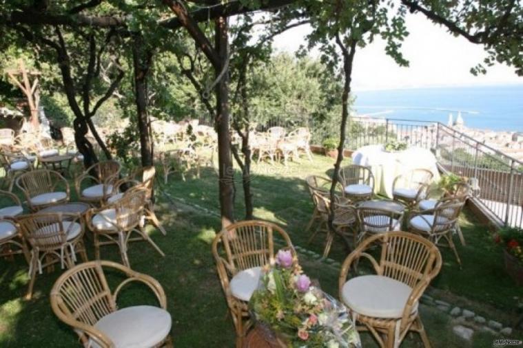 Terrazza sul mare per il matrimonio a Salerno