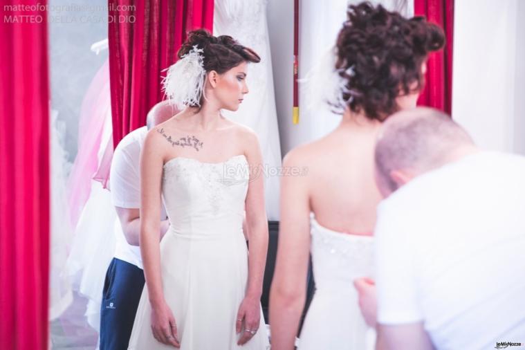 preparazione della sposa