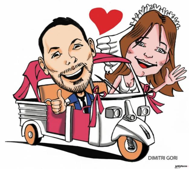 Dimitri Gori - Ritratti e caricature per il matrimonio