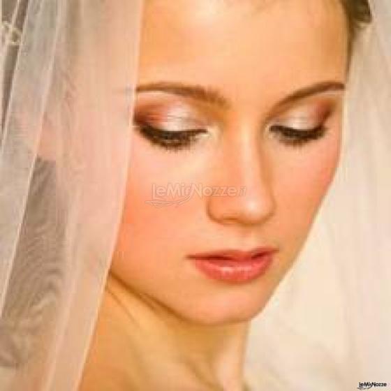 Trucco sposa dai colori caldi della terra