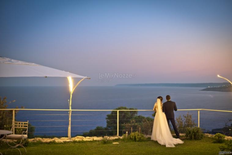 Cala dei Balcani - Gli sposi al tramonto