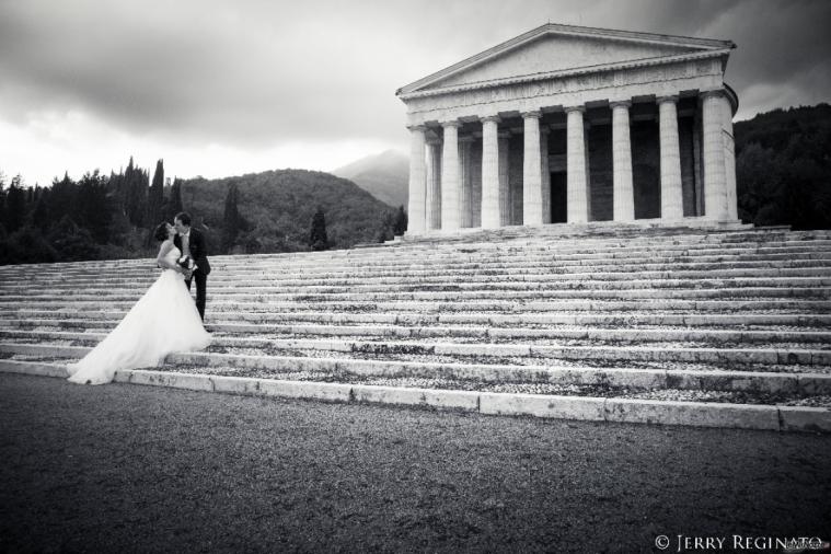 Jerry Reginato photography - Gli sposi al tempio del canova