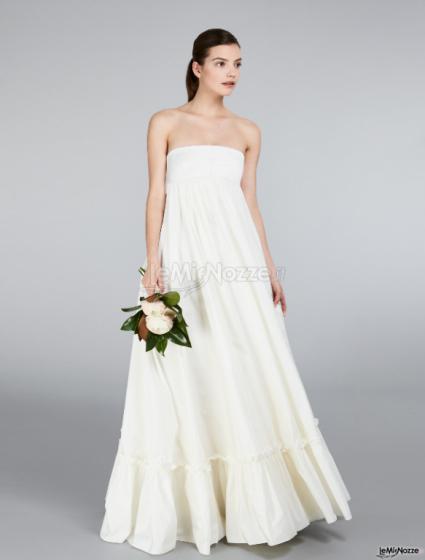 Max Mara Bridal - Abito in raso e taffetas