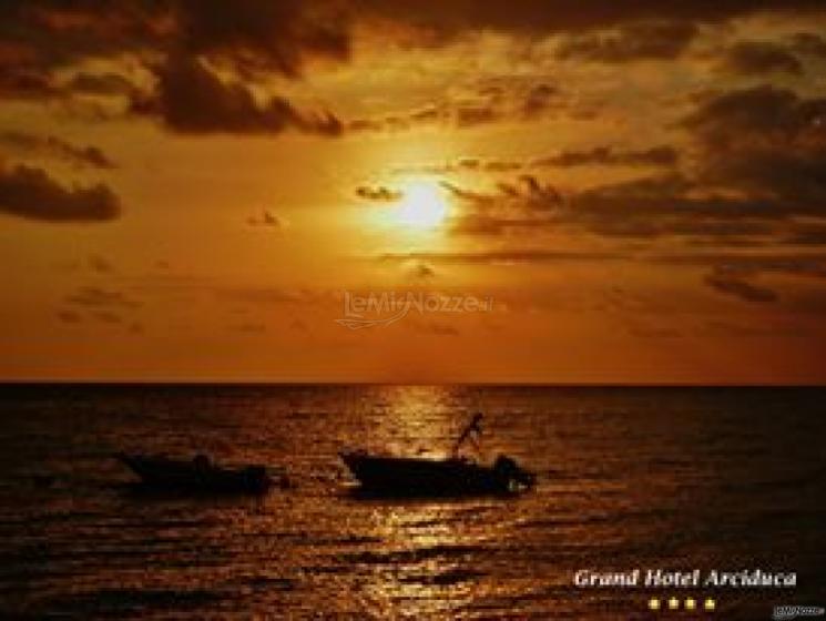 Arciduca Grand Hotel per un ricevimento di matrimonio con vista sul mare