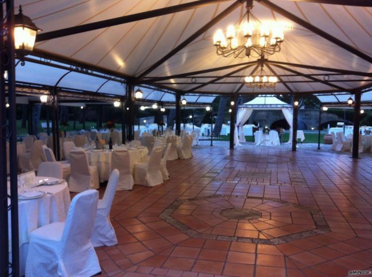 Casa Isabella - Allestimento sotto il gazebo