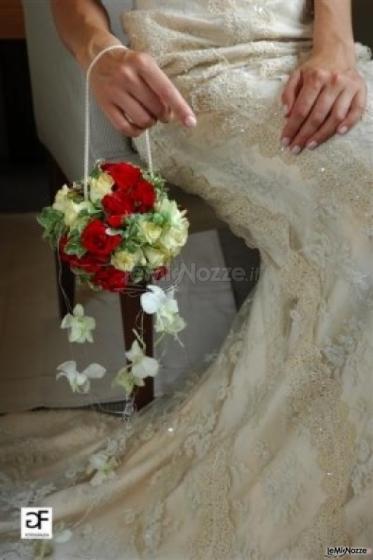 Fotografia del bouquet della sposa